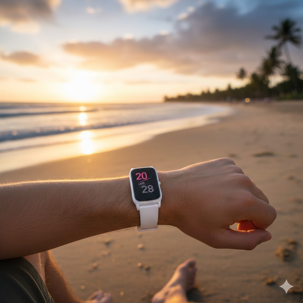 שעון MINI לבן