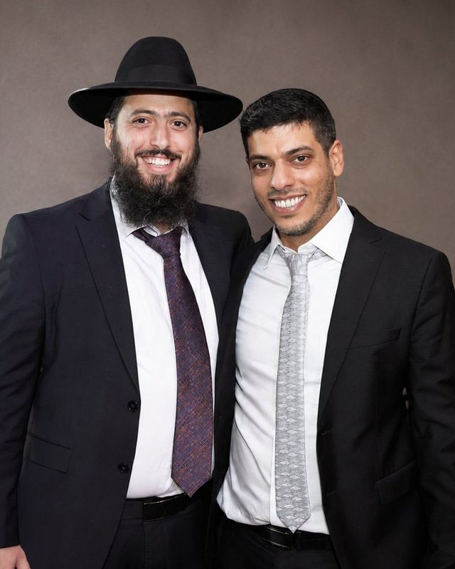 נבו תירם עם הרב יוסף חיים אלקבץ שליט״א